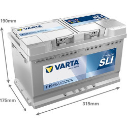 Aku VARTA F19 585400080
