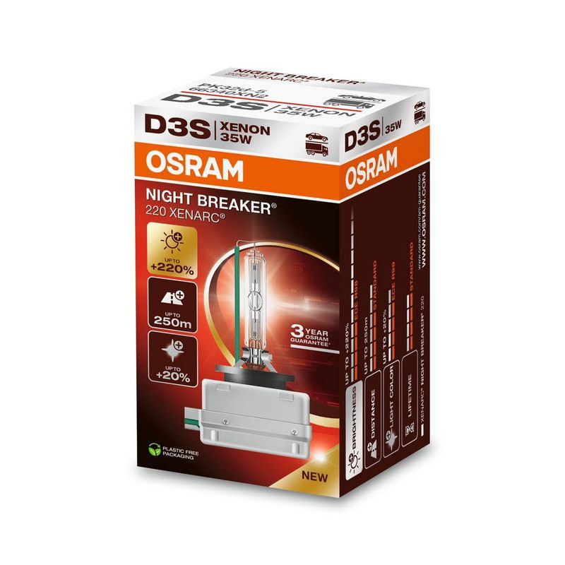 Xenon pirn OSRAM D3S 66340XNN NIGHT BREAKER