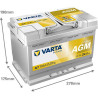 Аккумулятор VARTA A7 570901076 AGM