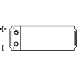 Battery EXIDE EP1200 AGM