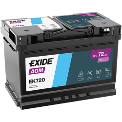 Battery EXIDE EK720 AGM