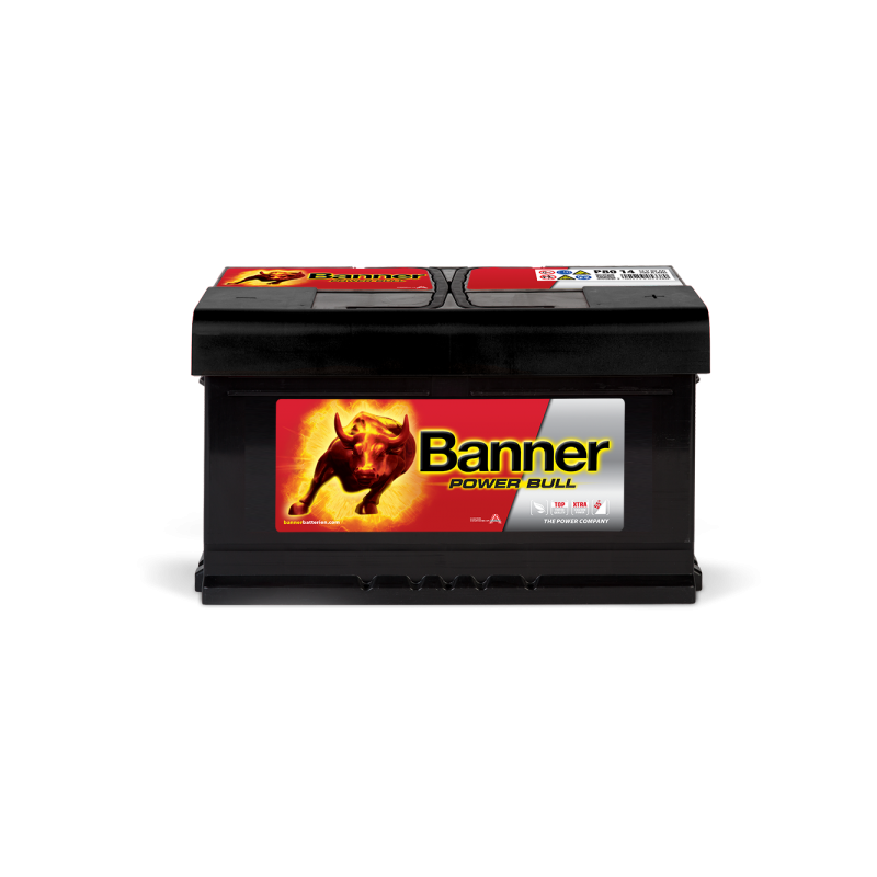 BANNER POWER BULL 80Ah 700A 315X175X175 -/+