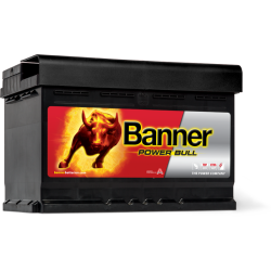 BANNER POWER BULL 72Ah 670A 278X175X175 -/+