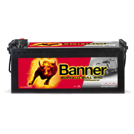 BANNER BUFFALO BULL SHD PRO 225Ah 1150A 517X273X240 +/-