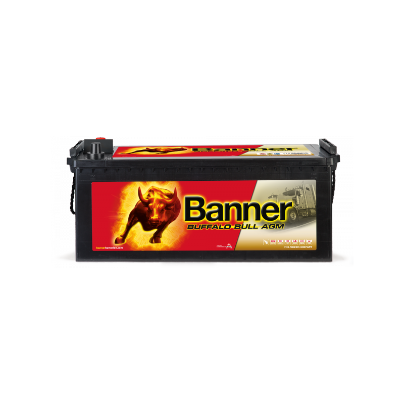 BANNER BUFFALO BULL AGM 210Ah 1200A 517X273X240 +/-