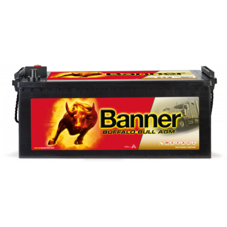 BANNER BUFFALO BULL AGM 210Ah 1200A 517X273X240 +/-