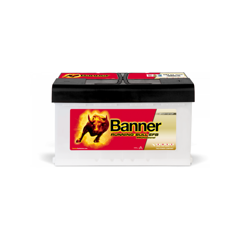 BANNER RUNNING BULL EFB PRO 85Ah 780A 315X175X190 -/+