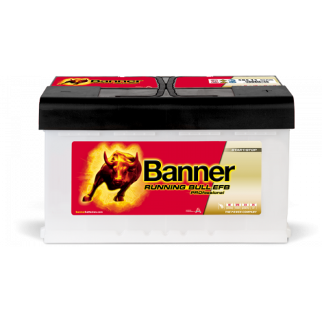 BANNER RUNNING BULL EFB PRO 85Ah 780A 315X175X190 -/+