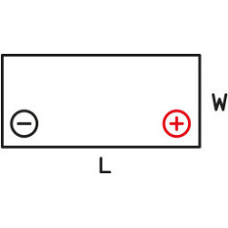 BANNER RUNNING BULL EFB PRO 85Ah 780A 315X175X190 -/+