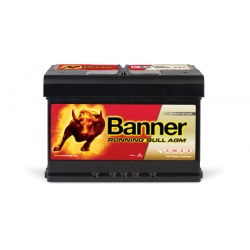 BANNER RUNNING BULL AGM 70Ah 760A 278X175X190 -/+