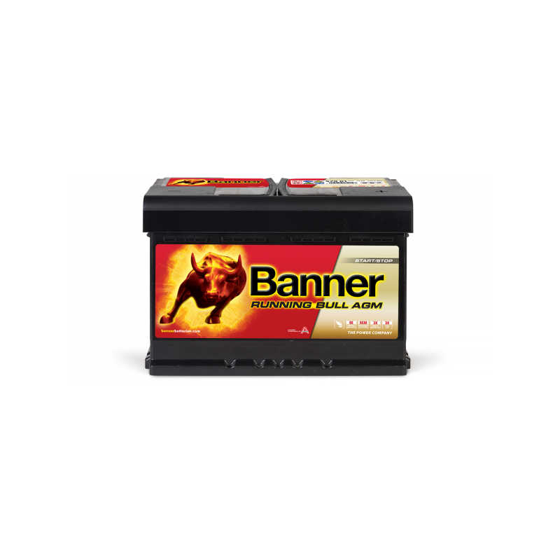 BANNER RUNNING BULL AGM 70Ah 760A 278X175X190 -/+