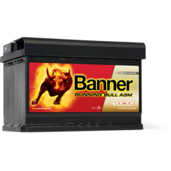BANNER RUNNING BULL AGM 70Ah 760A 278X175X190 -/+