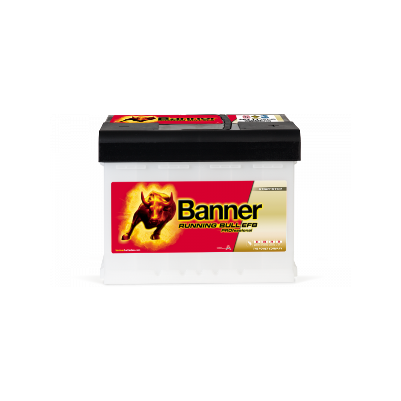 BANNER RUNNING BULL EFB PRO 65Ah 640A 241X175X190 -/+