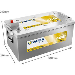 Aku VARTA A1 710901120 AGM