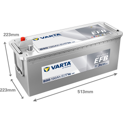 Аккумулятор VARTA B90 690500105 EFB