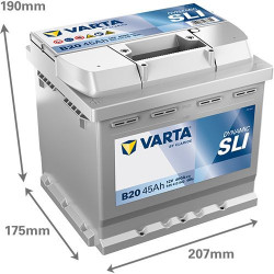 Battery VARTA B20 545413040