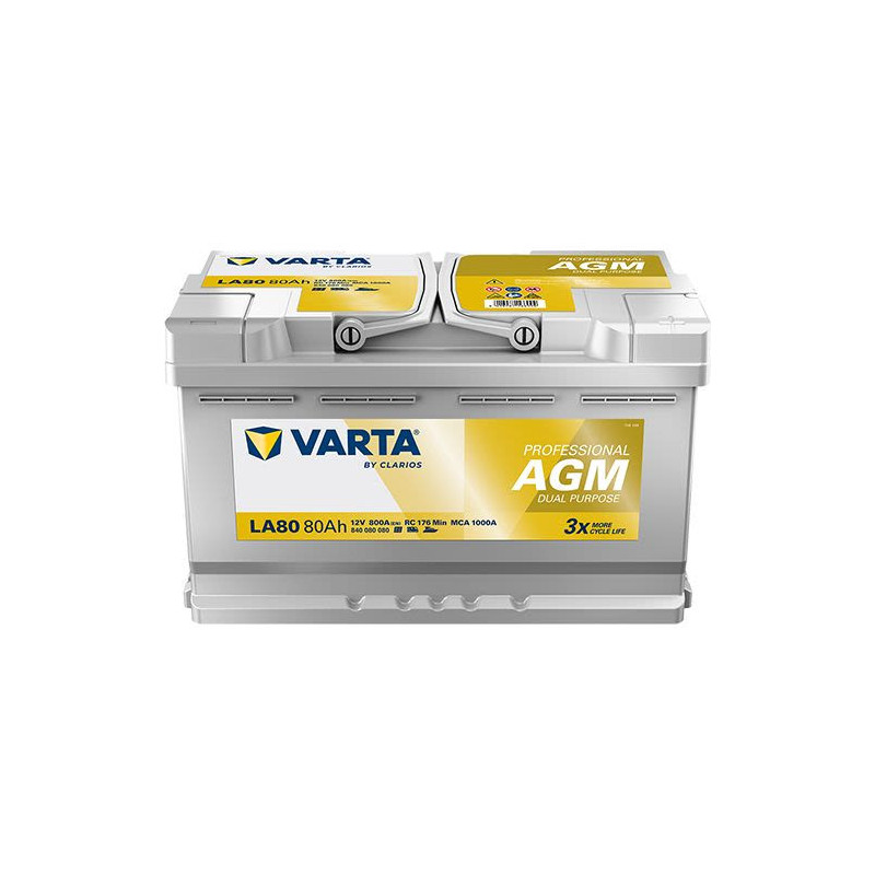 Аккумулятор VARTA LA80 840080080 AGM