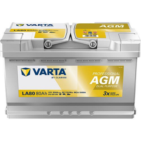Аккумулятор VARTA LA80 840080080 AGM