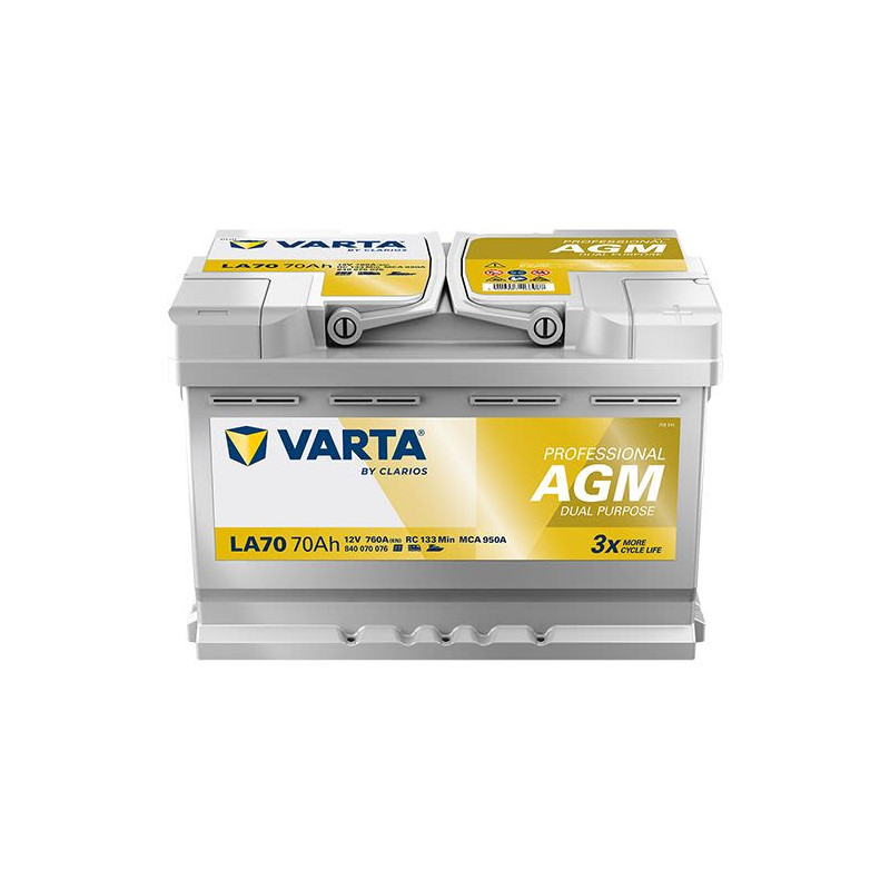 Аккумулятор VARTA LA70 840070076 AGM
