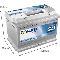 Аккумулятор VARTA E11 574012068
