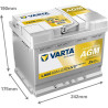 Аккумулятор VARTA LA60 840060068 AGM