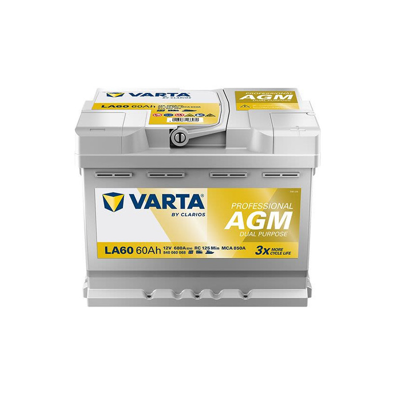 Аккумулятор VARTA LA60 840060068 AGM