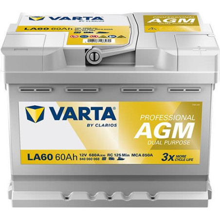 Аккумулятор VARTA LA60 840060068 AGM