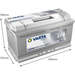 Аккумулятор VARTA LED95 932095085 EFB