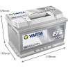 Aku VARTA D54 565500065