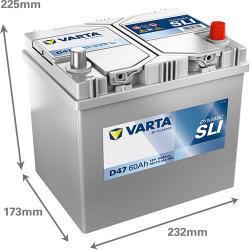 Battery VARTA D47 560410054
