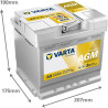 Aku VARTA A9 550901054 AGM