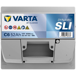 Аккумулятор VARTA C6 552401052