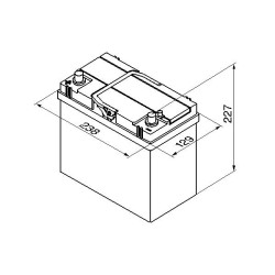 Аккумулятор BOSCH S4022