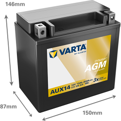 Battery VARTA AUX14 513106020 AGM
