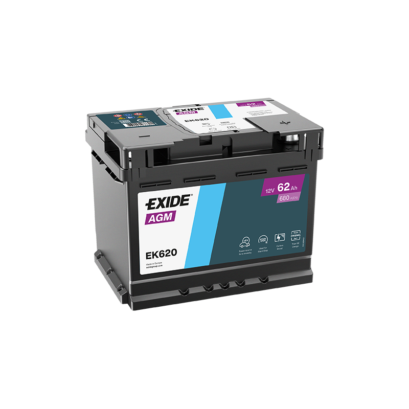 Battery EXIDE EK620 AGM