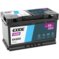Aku EXIDE EK820 AGM