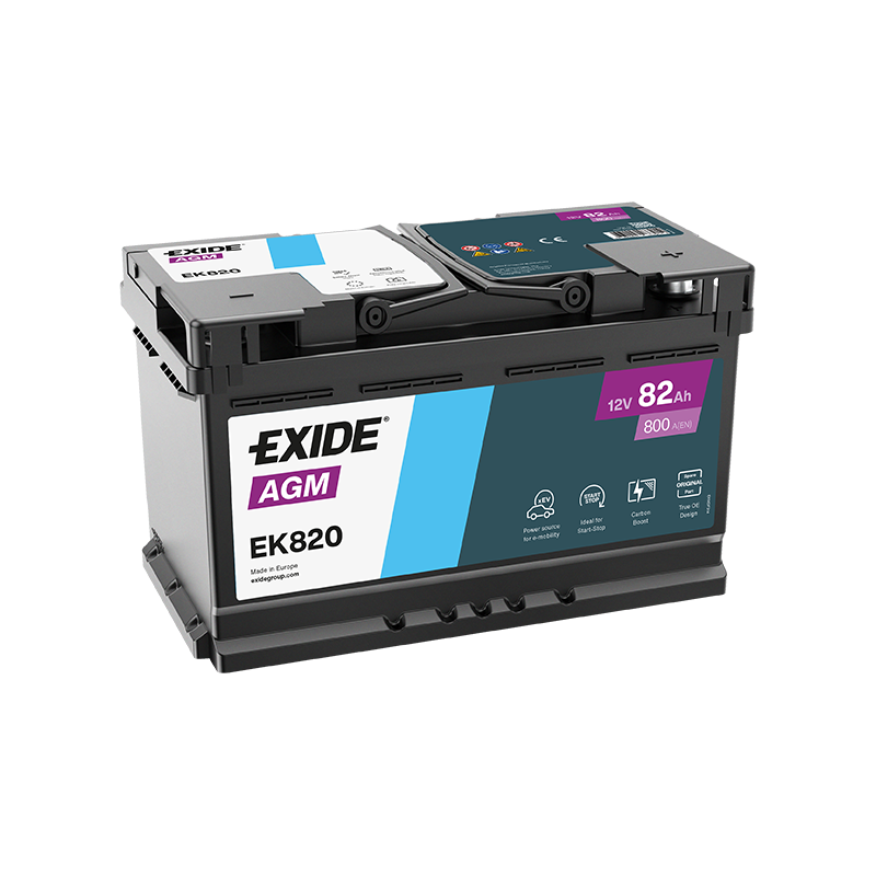 Battery EXIDE EK820 AGM