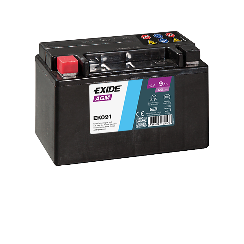 Battery EXIDE EK091