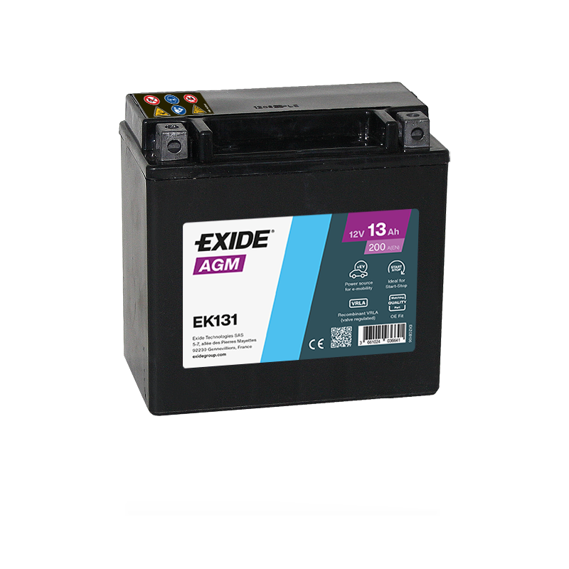 Battery EXIDE EK131