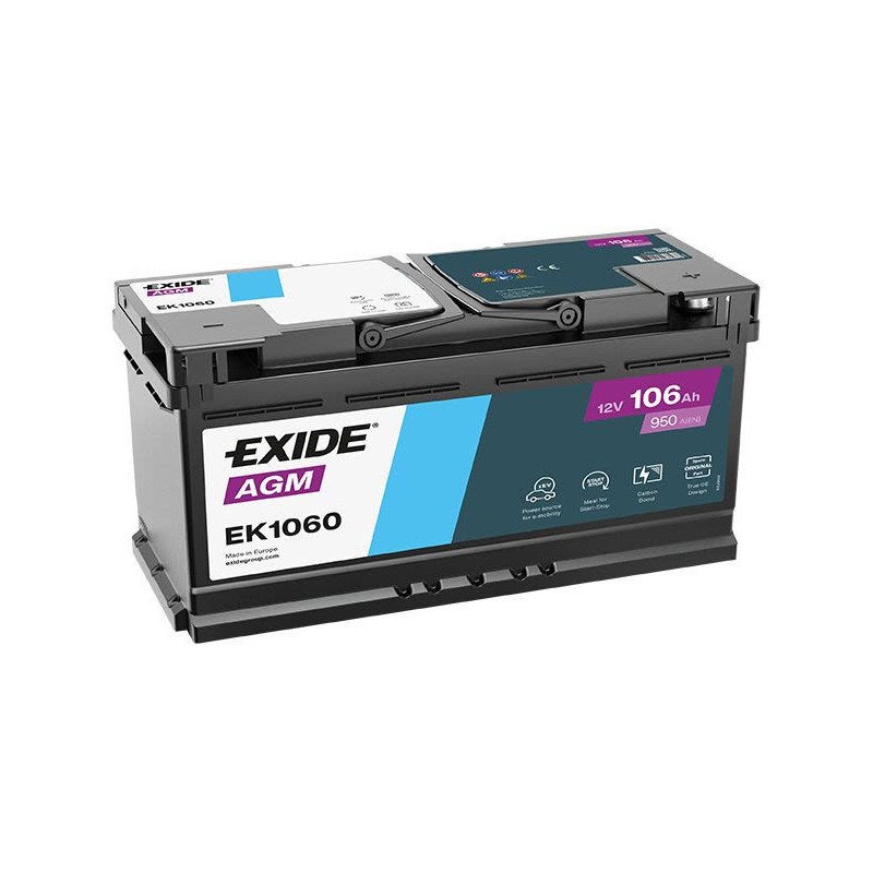 Aku EXIDE EK1060 AGM