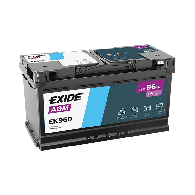 Аккумулятор EXIDE EK960 AGM
