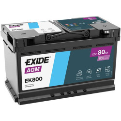 Аккумулятор EXIDE EK800 AGM