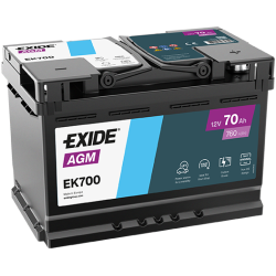 Aku EXIDE EK700 AGM