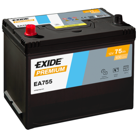 Аккумулятор EXIDE EA755
