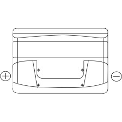 Battery EXIDE EB741