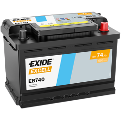 Aku EXIDE EB740