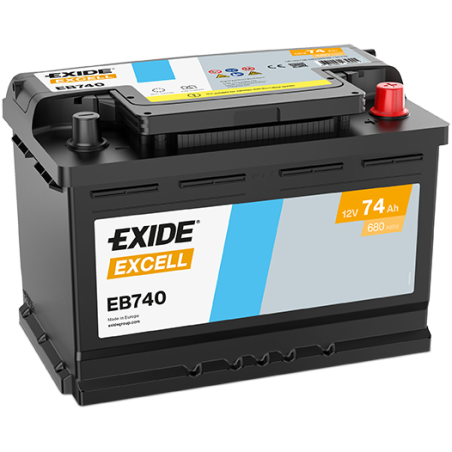Aku EXIDE EB740