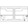 Battery EXIDE EL652