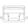 Battery EXIDE EB501