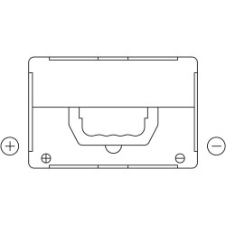 Battery EXIDE EB558